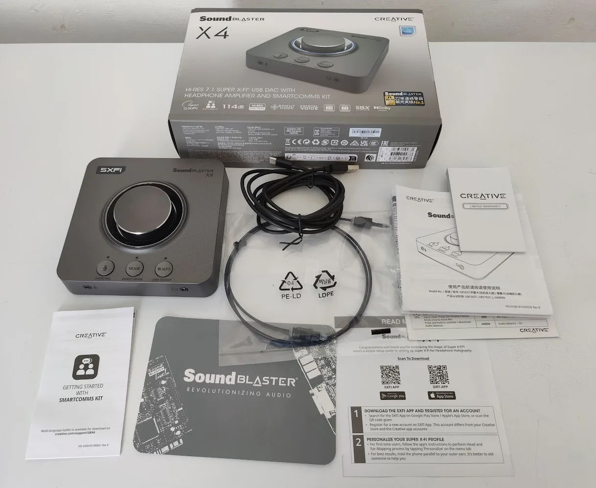 Review: Creative Sound Blaster X4 - Headphone Corner