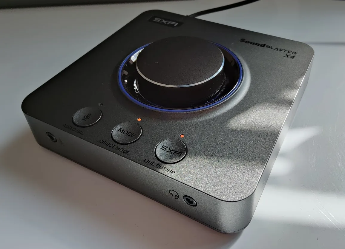 Review: Creative Sound Blaster X4 - Headphone Corner