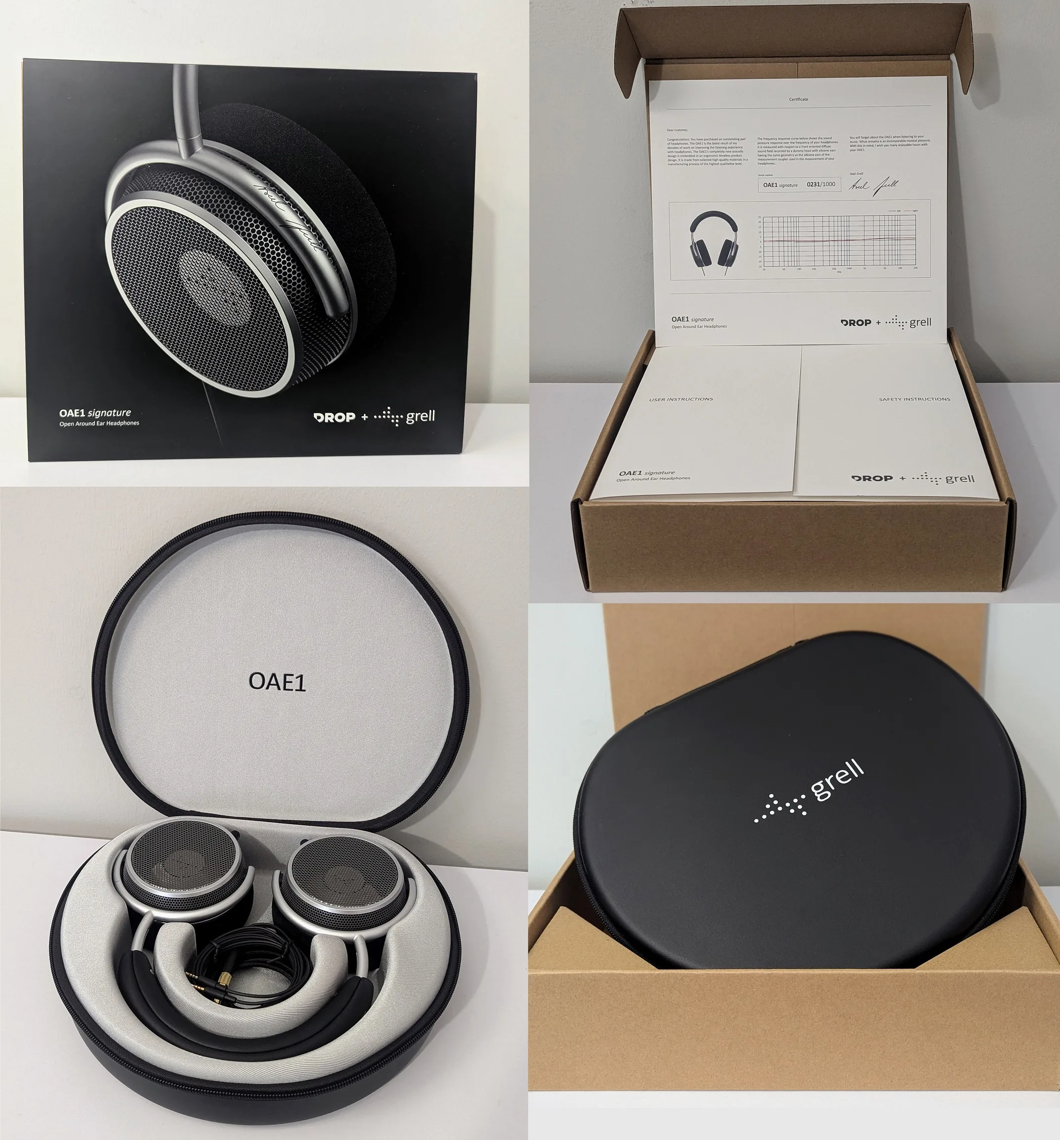 Axel Grell searching for soundstage: Drop + Grell OAE1 Signature